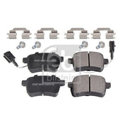 Febi Rear Brake Pad Set 170905