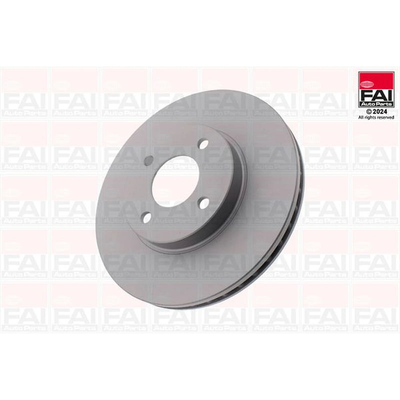 FAI 2 x Vented Front Brake Discs BD128