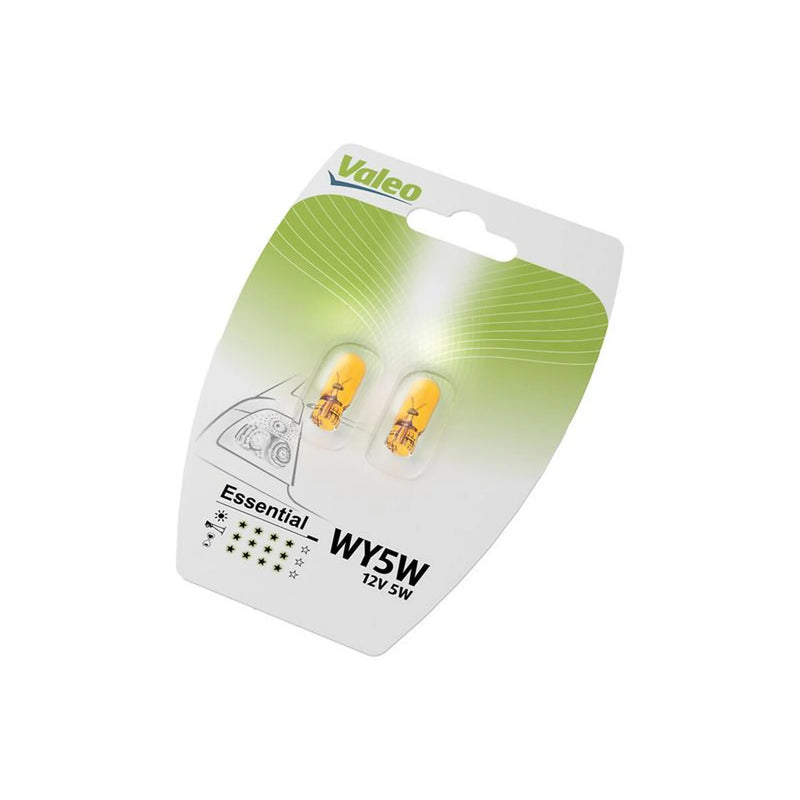 Valeo 2 x Indicator Turn Signal Bulb W2.1x9.5d 12V 5W 032120