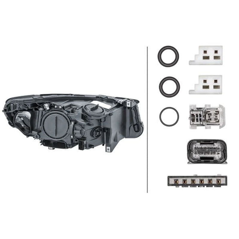 Hella Headlight Headlamp D1S/H7 Left 1ZS 010 130-611