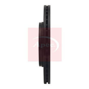 Apec 2 x Vented Front Brake Discs DSK2411