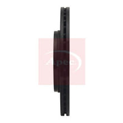 Apec 2 x Vented Front Brake Discs DSK2411