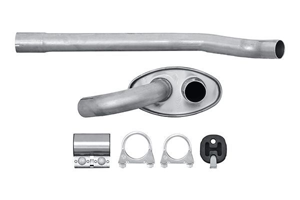 Hella 8LC 366 023-161 Centre Muffler