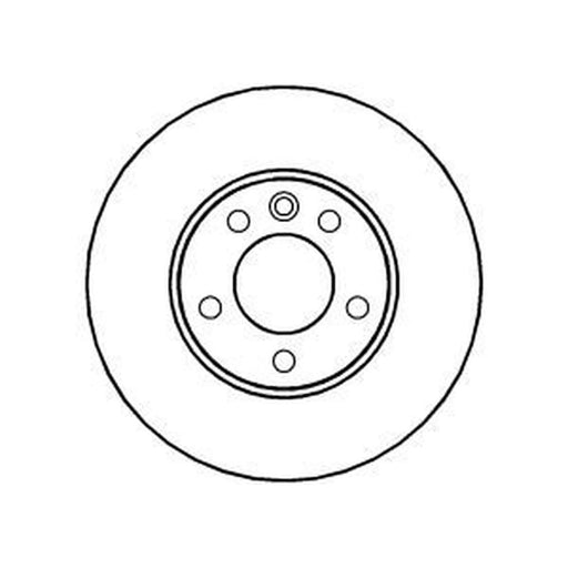 Abtex 2 x Vented Front Brake Discs BD1145V