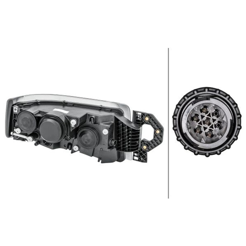 Hella Headlight Headlamp W5W Left 1LL 011 899-311
