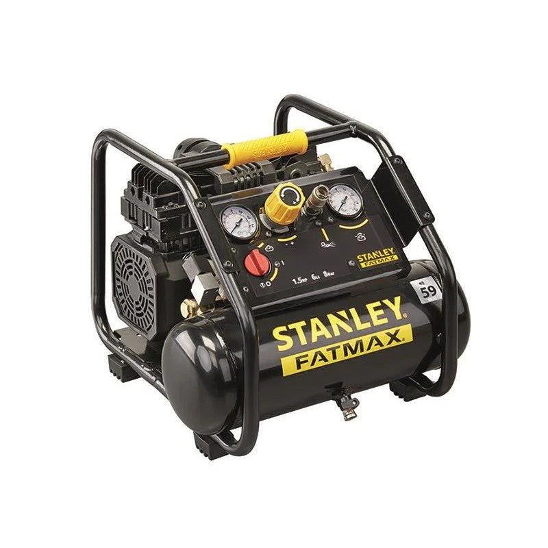 Stanley® Air Compressors FMXCMS156HE FatMax® SILTEK Compressor 1.5 HP 8 Bar