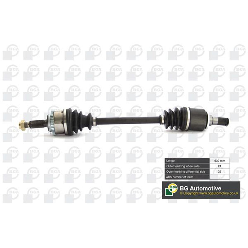 BGA CV Drive Shaft Driveshaft Front Left DS3604L