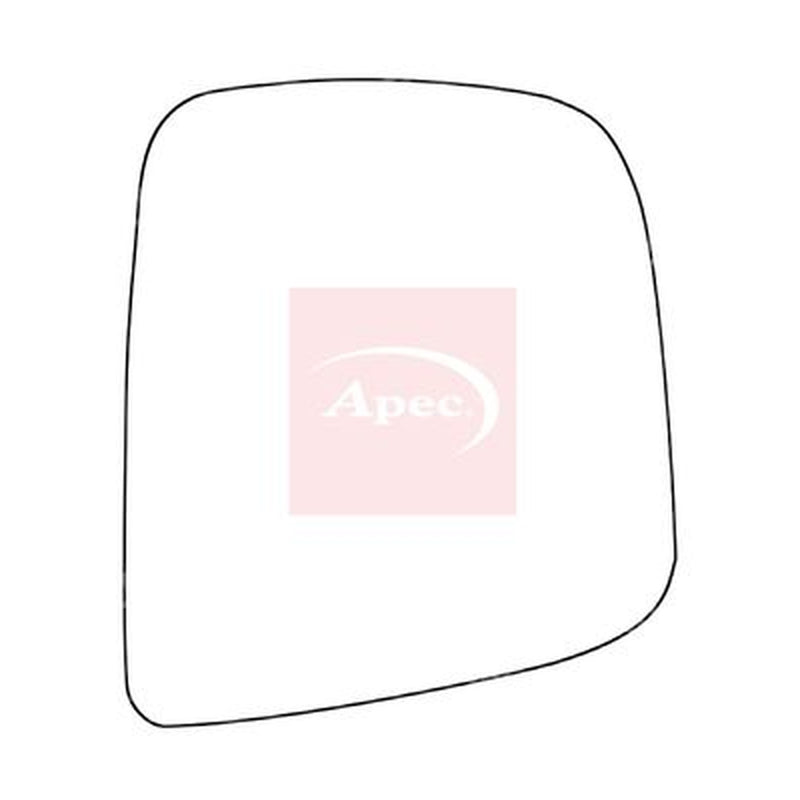 Apec Exterior Wing Mirror Glass Right AMS2632