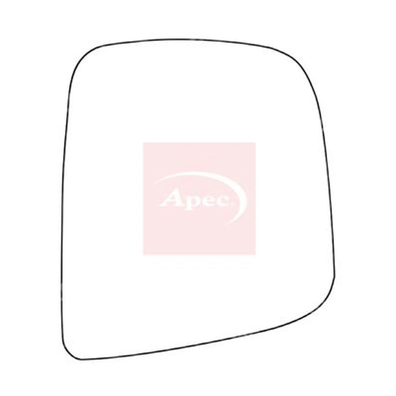 Apec Exterior Wing Mirror Glass Right AMS2632