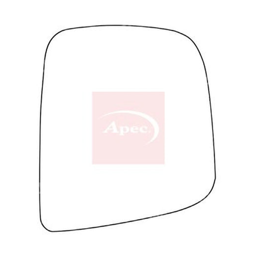 Apec Exterior Wing Mirror Glass Right AMS2632