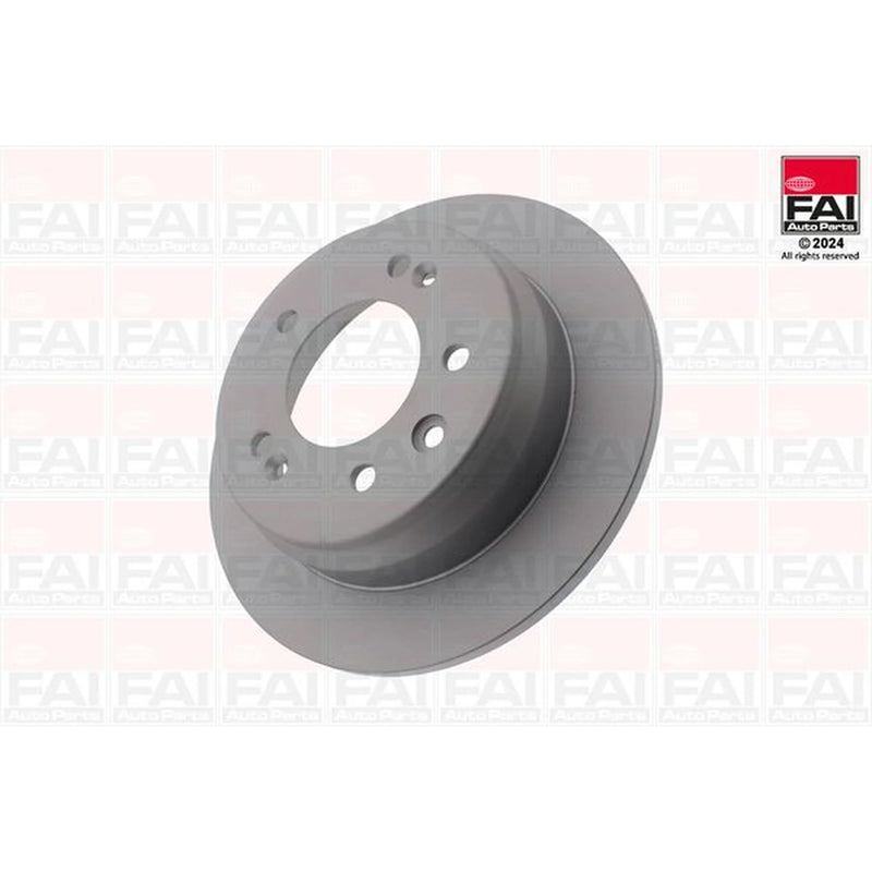 FAI 2 x Solid Rear Brake Discs BD144