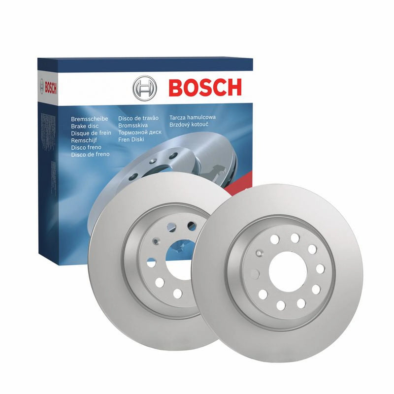 Bosch 2 x Solid Rear Brake Discs 0 986 479 A84
