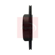 Apec 2 x Vented Rear Brake Discs DSK3064