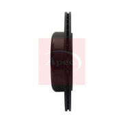 Apec 2 x Vented Rear Brake Discs DSK3064