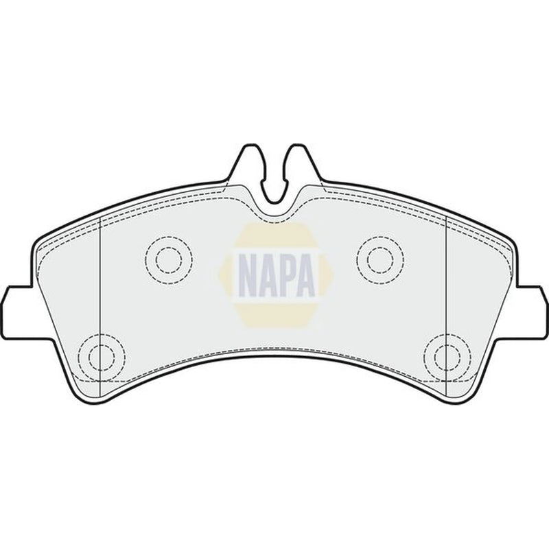 NAPA Rear Brake Pad Set NBP1077