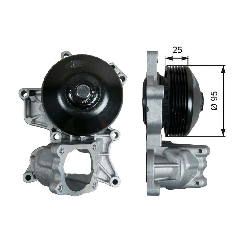 Gates Engine Cooling Water Pump WP0121
