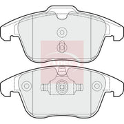 Apec Front Brake Pad Set PAD1503