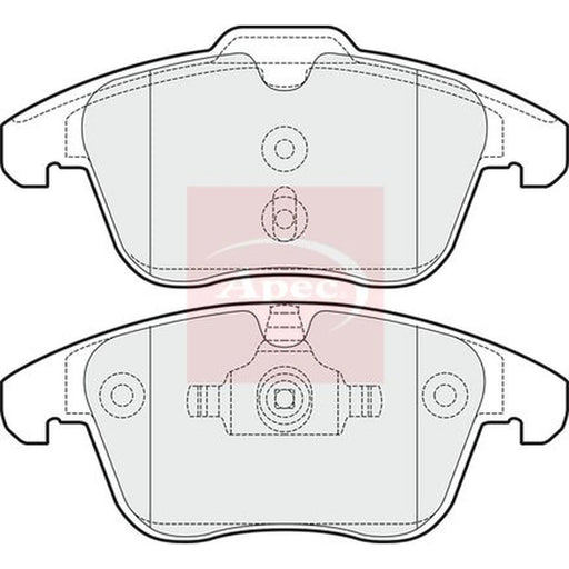 Apec Front Brake Pad Set PAD1503