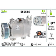 Valeo Air Conditioning Compressor 559515