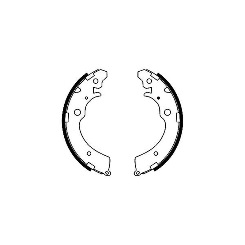 Textar Brake Shoe Set Axle Kit 91042300