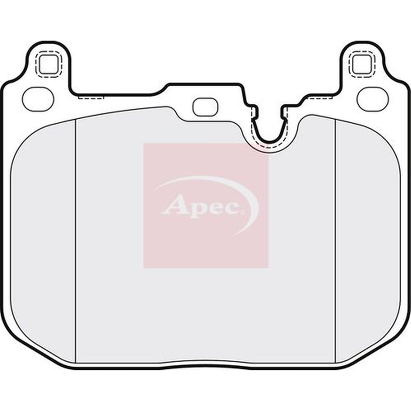 Apec Front Brake Pad Set PAD2102