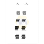 NAPA Brake Pad Accessory Fitting Kit Front NFK1385