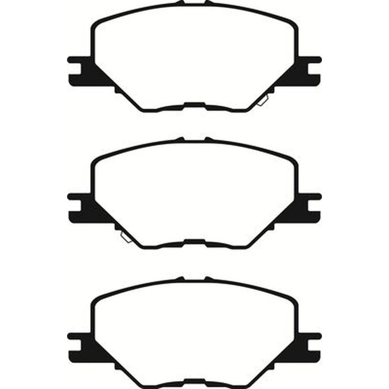 Abtex Front Brake Pad Set PLU2559
