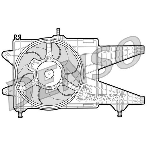 Denso Engine Cooling Fan DER09038