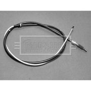 Borg & Beck Handbrake Cable Left Rear BKB1907