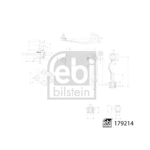 Febi Control/Trailing Arm Lower 179214