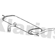 Klarius Box With Tail Pipe Rear VW954H
