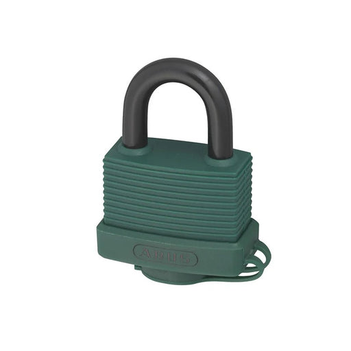 ABUS Mechanical 70AL/45mm Aluminium Padlock Green Keyed Alike 6401 - 10049972-01