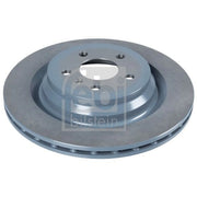 Febi 2 x Internally Vented Rear Brake Discs 104854
