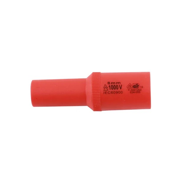 Laser Tools Insulated Deep Magnetic Socket 3/8-13"D