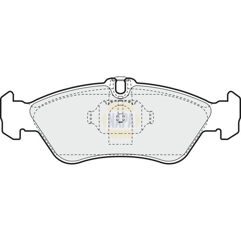 NAPA Rear Brake Pad Set NBP1454
