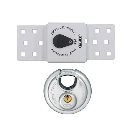 ABUS Mechanical 142 Series Sliding Door Van Lock & 23/70mm Diskus® Padlock