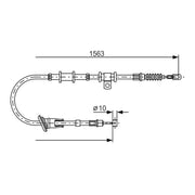 Bosch Handbrake Cable Left Rear 1 987 482 064