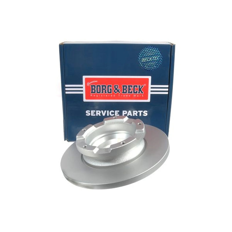 Borg & Beck 2 x Rear Brake Discs BBD6155S