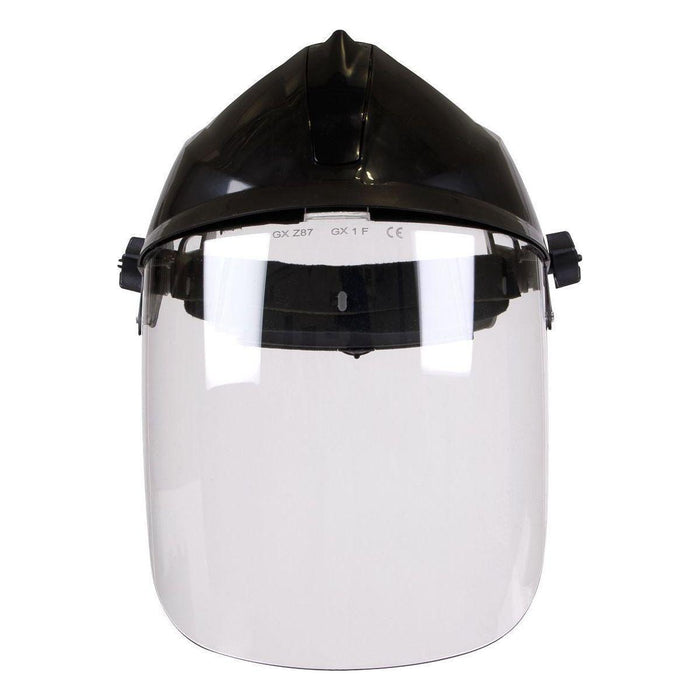 Sealey Deluxe Brow Guard with Aspherical Polycarbonate Full Face Shield SSP78 Sealey  - Town Parts