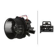 Hella Heater Blower Fan 8EW 366 400-491