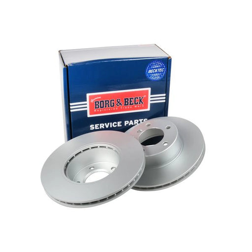 Borg & Beck 2 x Vented Front Brake Discs BBD4471