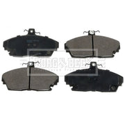 Borg & Beck 4 x Front Brake Pad Set BBP1629