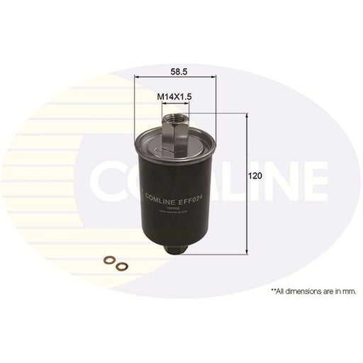Comline Fuel Filter Element EFF024