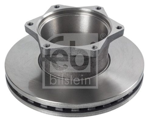 Febi 2 x Brake Disc Set Internally Vented Rear