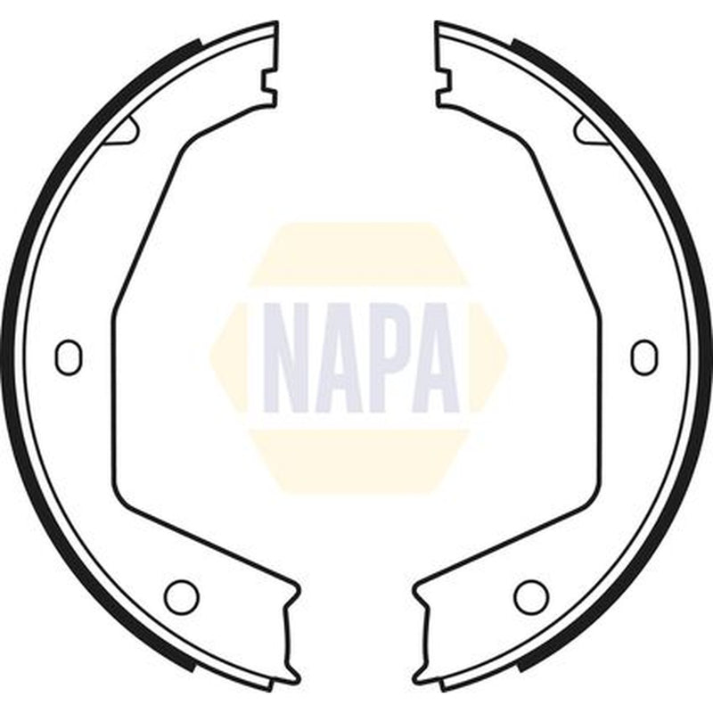 NAPA Parking Brake Shoe Set NBS5026