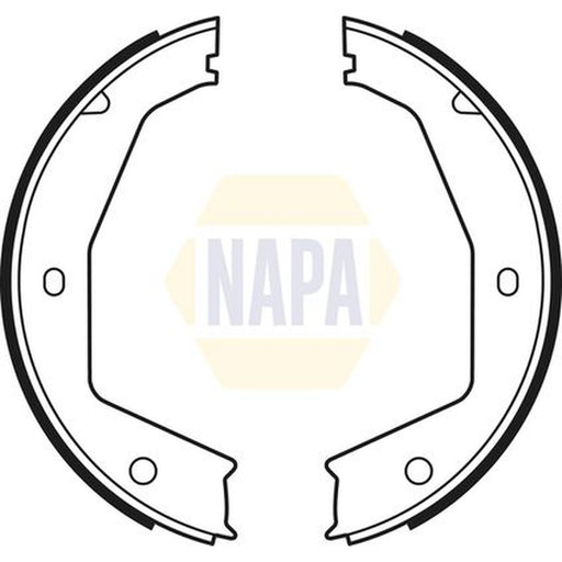 NAPA Parking Brake Shoe Set NBS5026