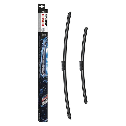 Bosch A310S Aerotwin Front Wiper Blades Set For Ford Mondeo Mk4 2007 - 2014 Bosch  - Town Parts