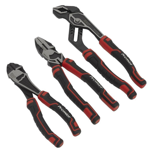 Sealey Pliers Set High Leverage 3pc AK8377 Sealey  - Town Parts