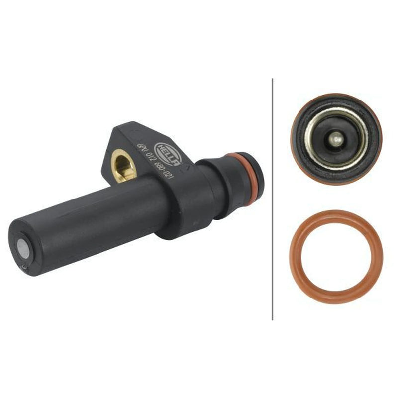 Hella Crankshaft Position Sensor Front 6PU 012 680-021