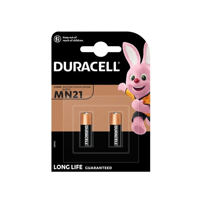 Duracell MN21 A23 LRVOB Battery (Pack 2) - S5738